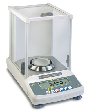 An Analytical Balance is a sensitive instrument. Take appropriate care when weighing.