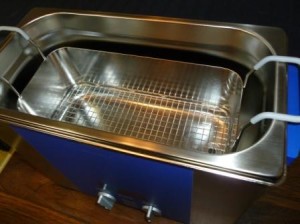 Follow operating instructions to maintain your ultrasonic cleaner.