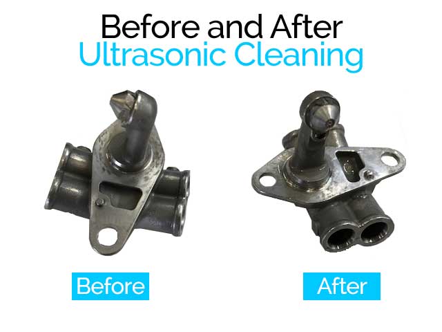 Ultrasonic Cleaning Before and After
