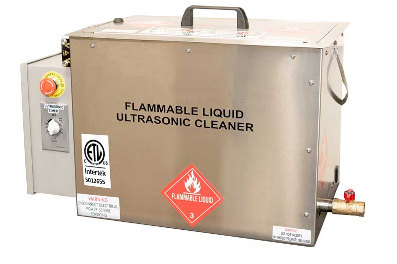 SOL XP Ultrasonic Cleaner for Cleaning with Flammable Solvents